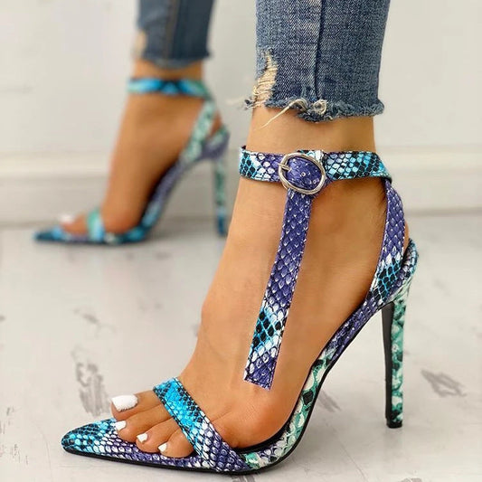 Sandales Nélya — Allure graphique
