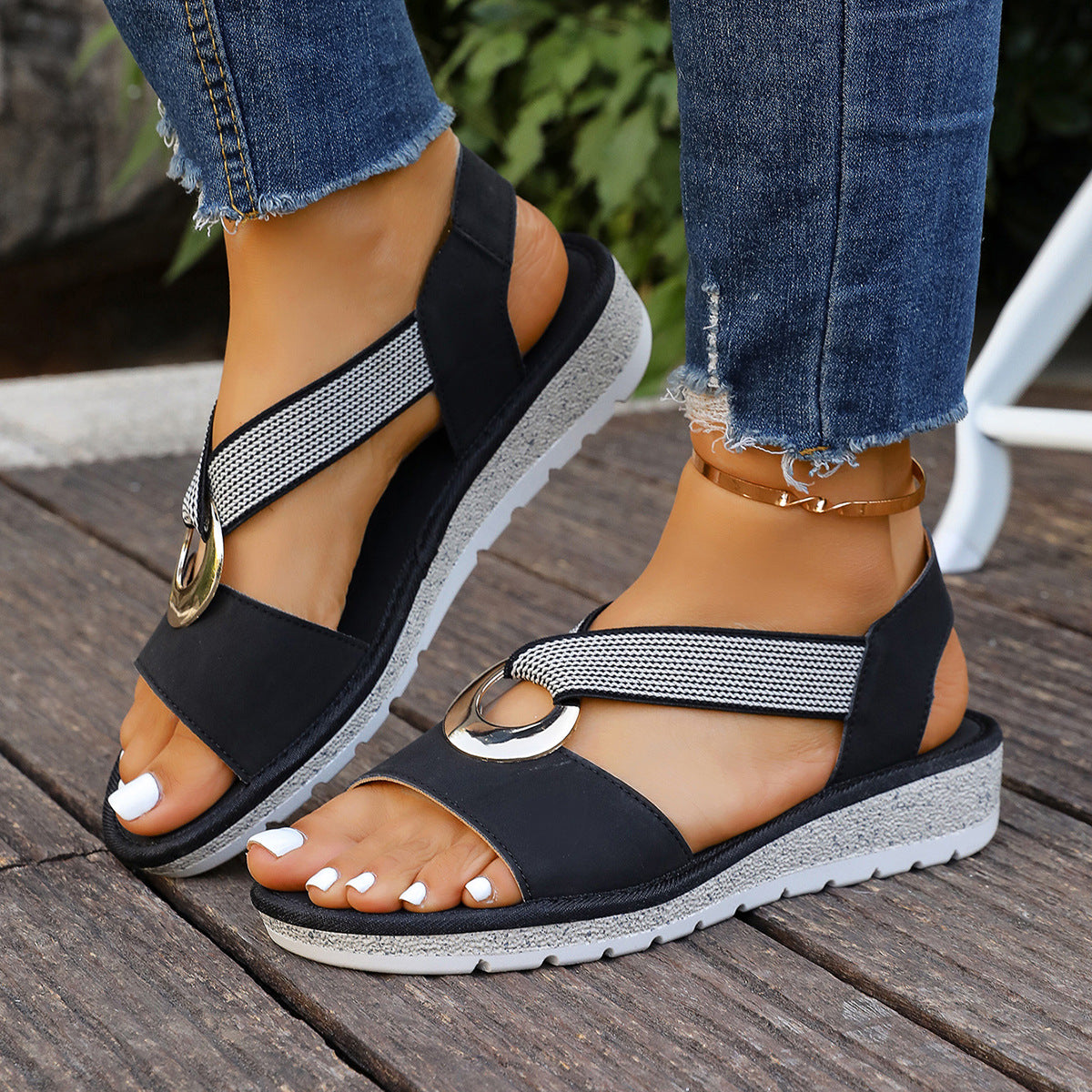 Sandales Soru — Anneau d'or