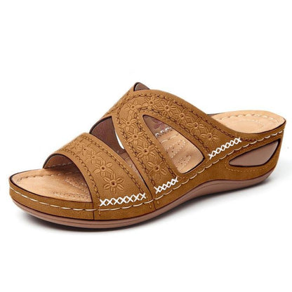 Mules Tiva — Broderie douce
