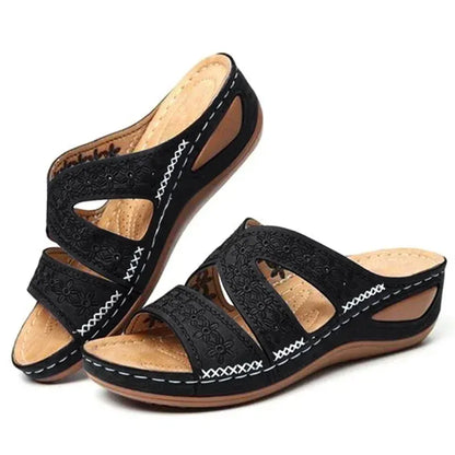 Mules Tiva — Broderie douce