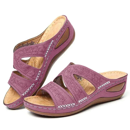 Mules Tiva — Broderie douce