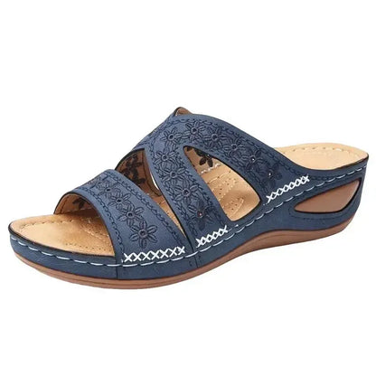 Mules Tiva — Broderie douce