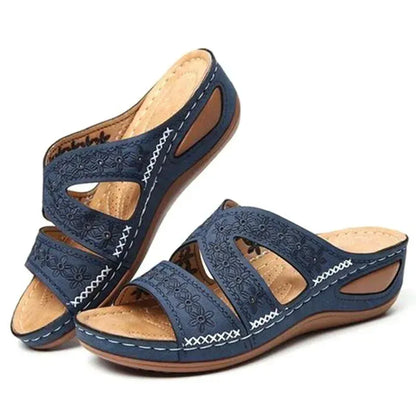 Mules Tiva — Broderie douce