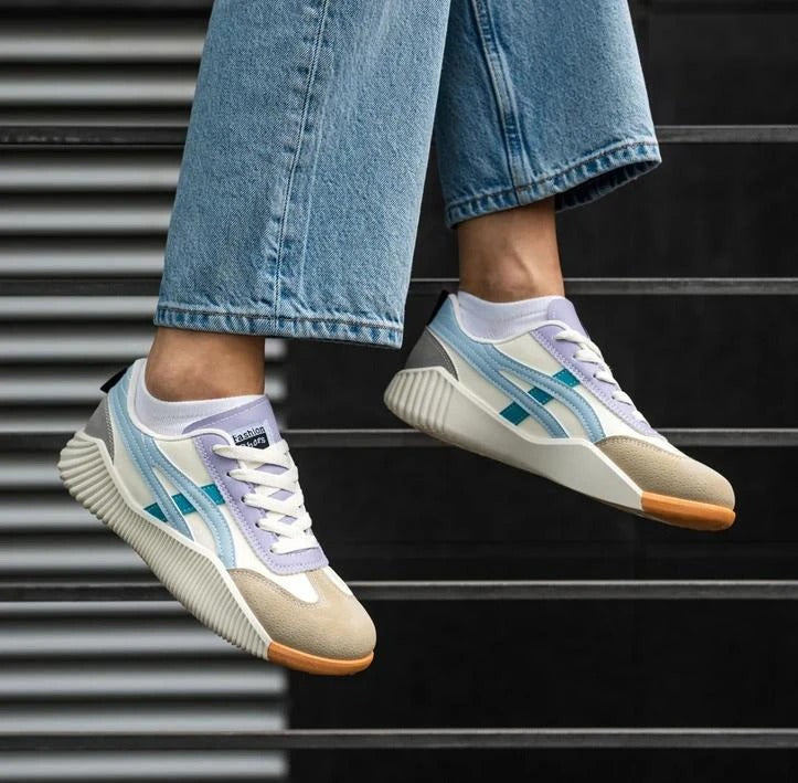 Sneakers Wilo — Éclair graphique
