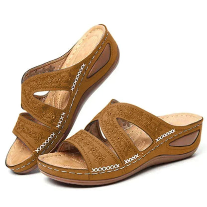 Mules Tiva — Broderie douce