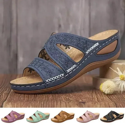 Mules Tiva — Broderie douce